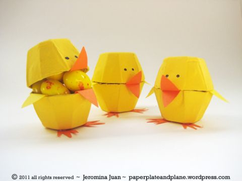 Egg Carton Chicks