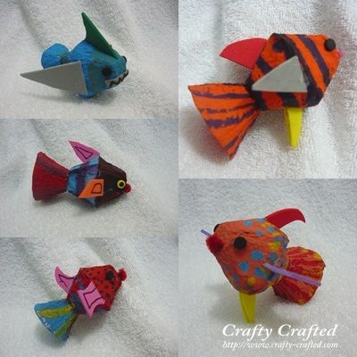 Egg Carton Fish
