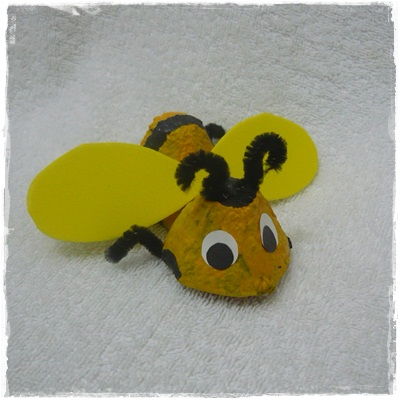 Egg Carton Bee