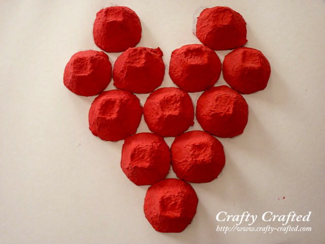Egg Carton Heart