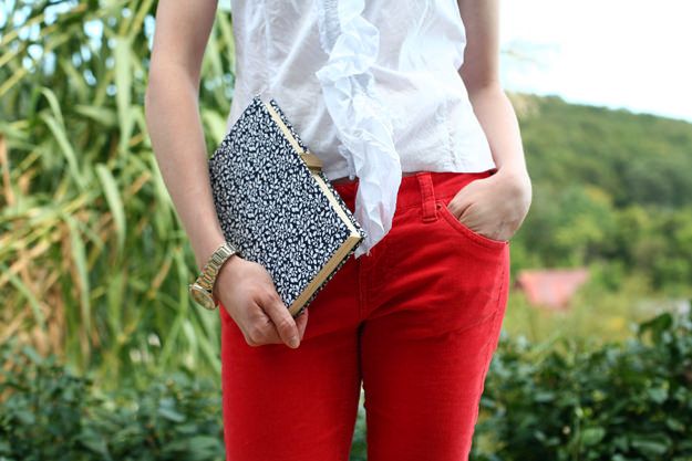 Nerdy Chic Book Clutch