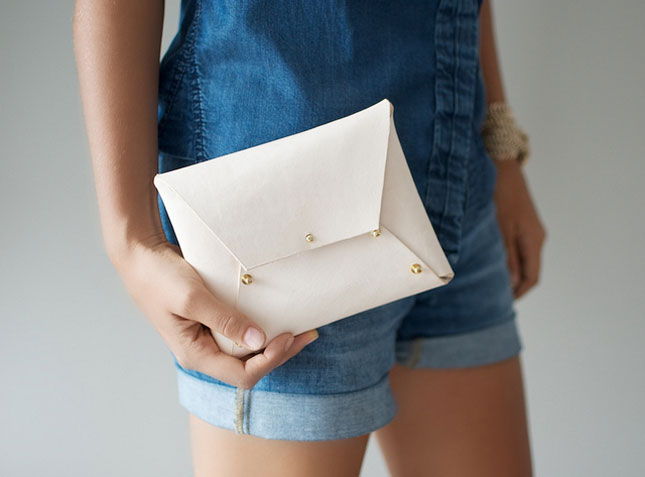 Leather Clutch
