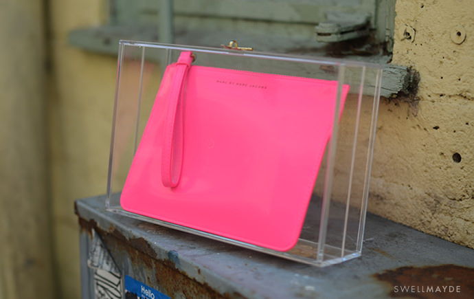 Box Clear Clutch