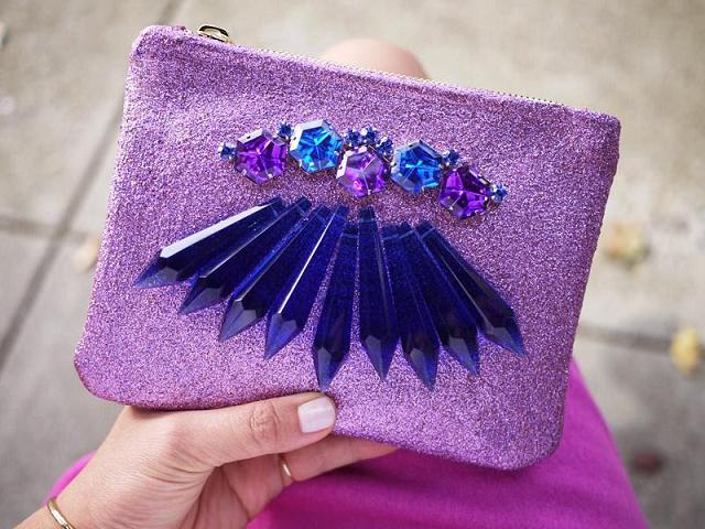 Chandelier Crystal Clutch