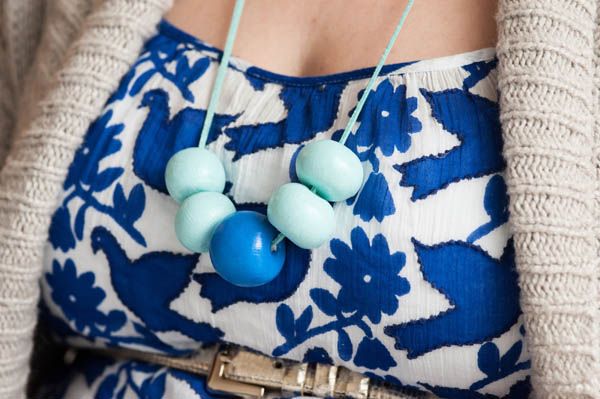 Clay Bead Necklace