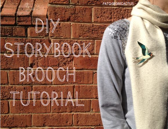 Pretty Vintage Storybook Brooches