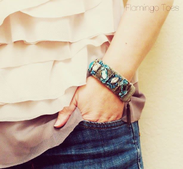 Anthro Knockoff Fori Bracelet