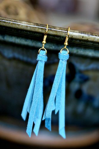 Anthro Knockoff Tassel Earrings