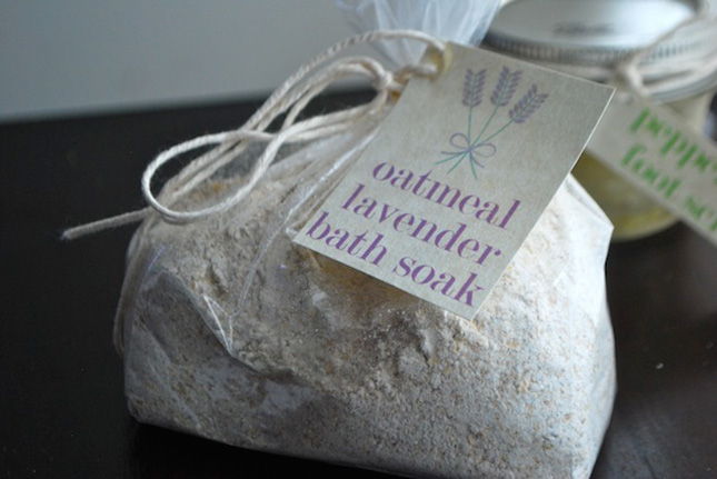 Oatmeal Lavender Bath Soak