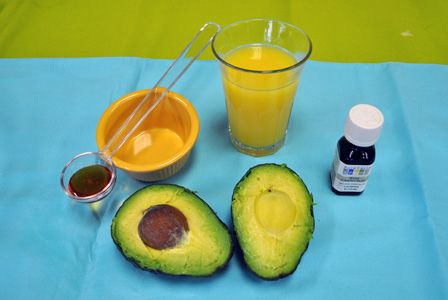 Avocado Orange Mask