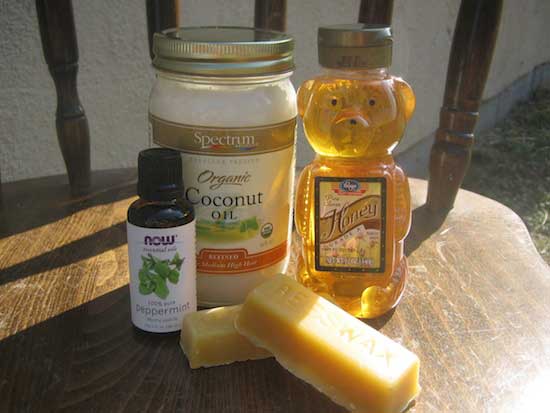 Soothing Homemade Lip Balm