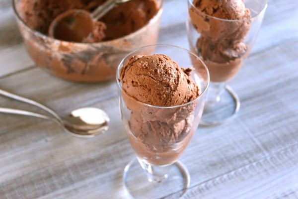 Low Fat Vanilla Bean Frozen Yogurt