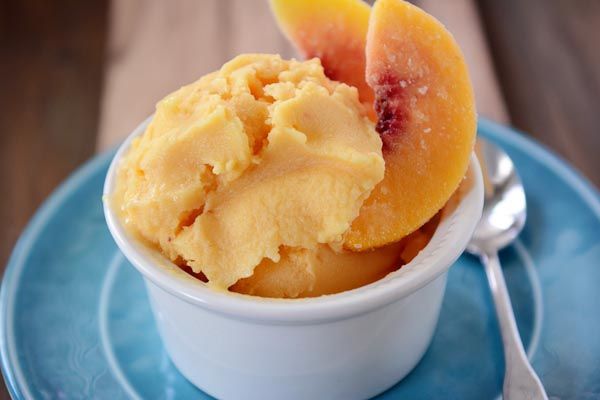 Peach Frozen Yogurt