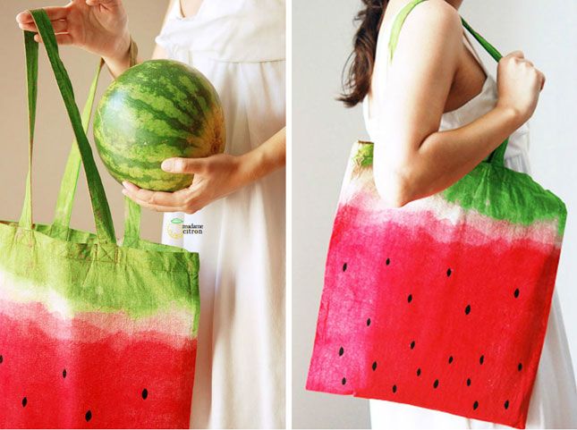Watermelon Bag Tote Bag