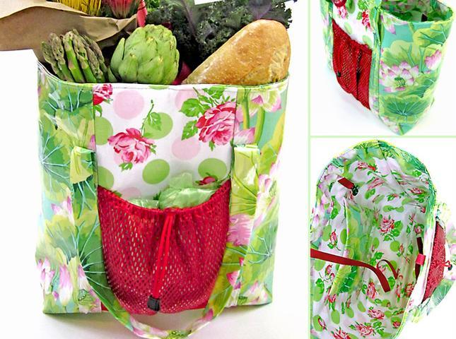 Farmer’s Market Laminated Tote