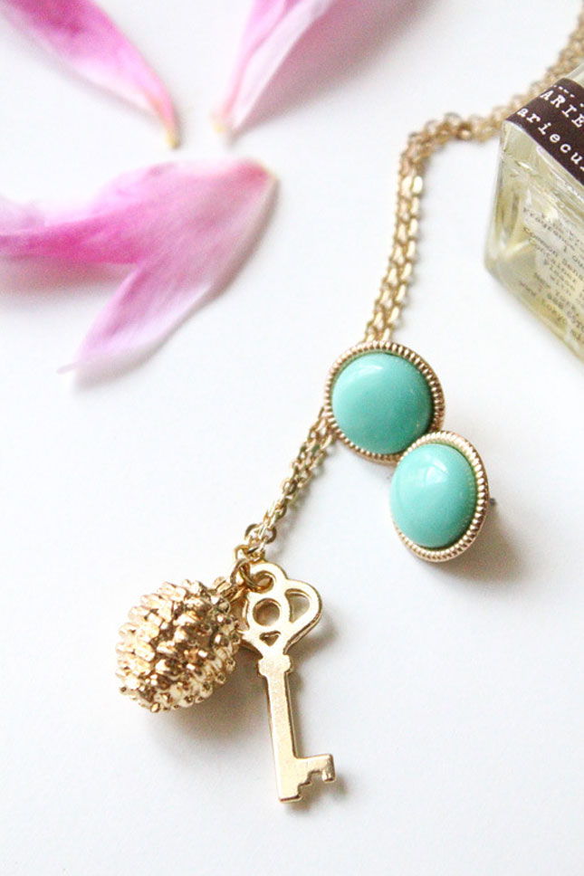 Golden Charm Necklace