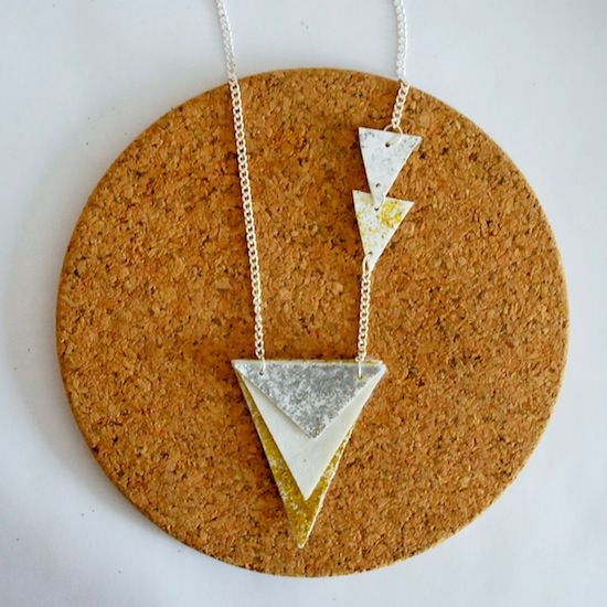 Geometric Statement Necklace
