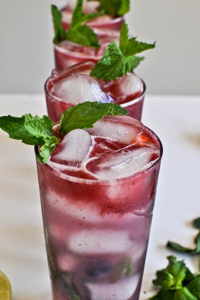 Triple Berry Mojito