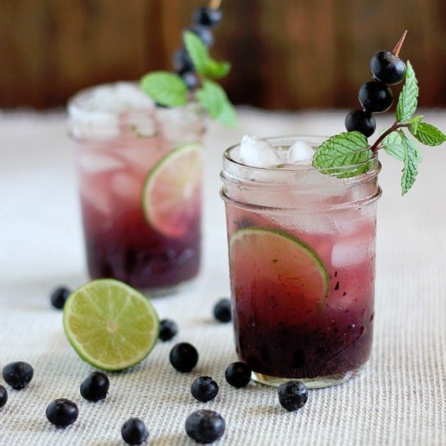 Blueberry Mojito