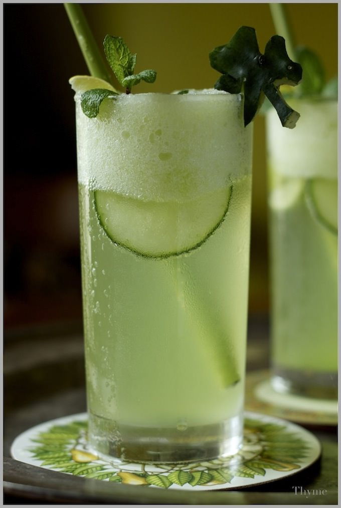 Honeydew, Cucumber and Mint Mojito