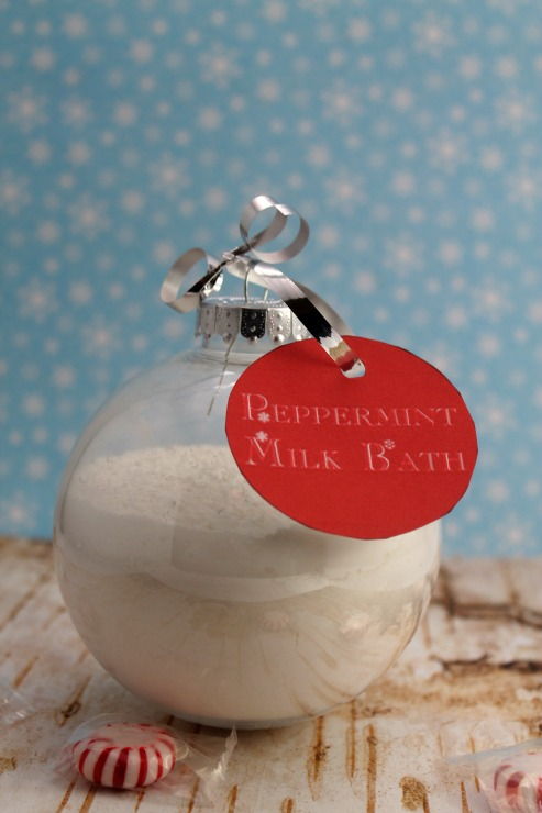 Peppermint Milk Bath