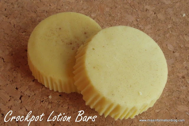 Slow Cooker Lotion Bars