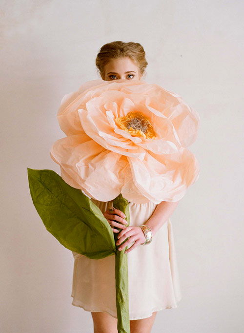 Giant Paper Flowers