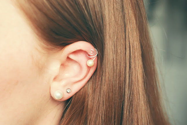 Pearl Ear Cuff