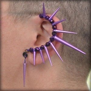 Spikes Galore Ear Cuff