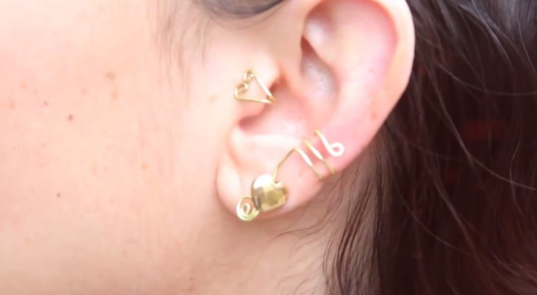 Paperclip Ear Cuff