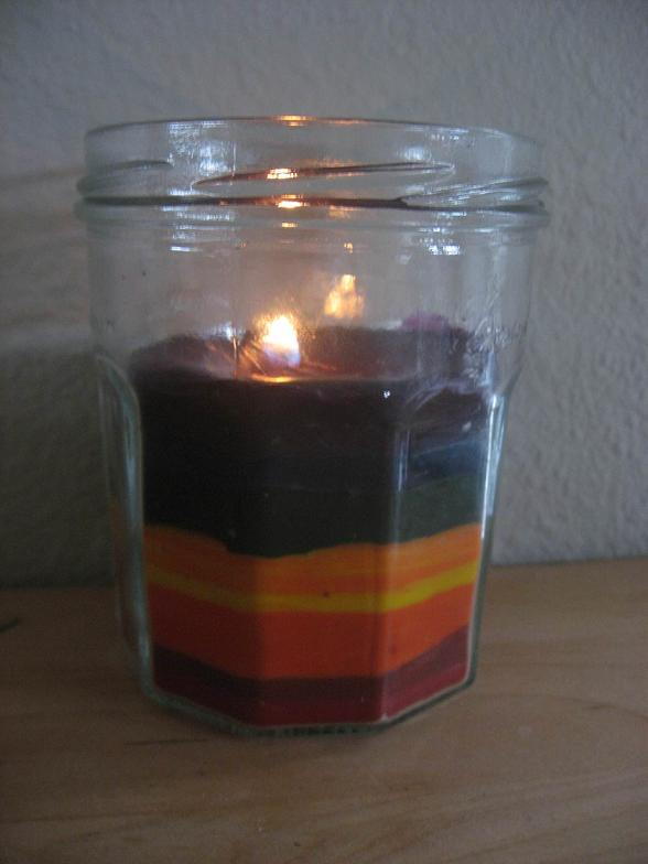 Crayon Candles