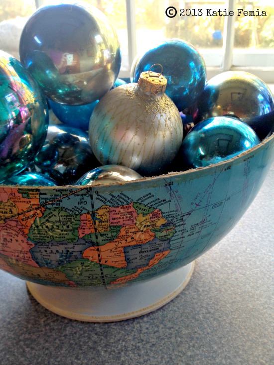 Repurposed Globe Bowl