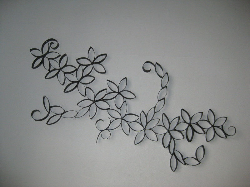 Toilet Paper Roll Wall Art