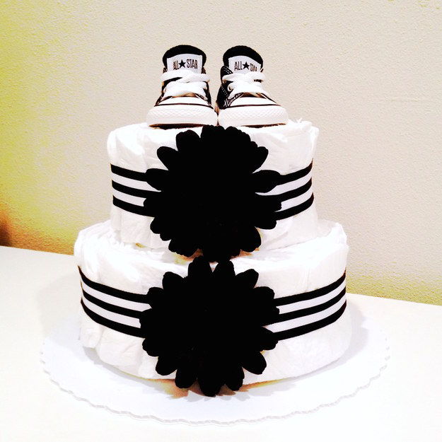 Classy Chuck Taylor Cake