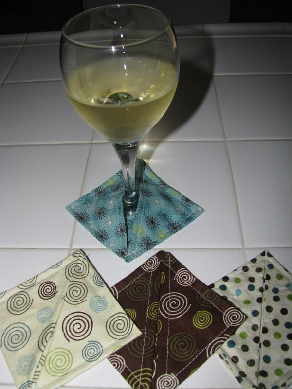 Wine Glass Coaster