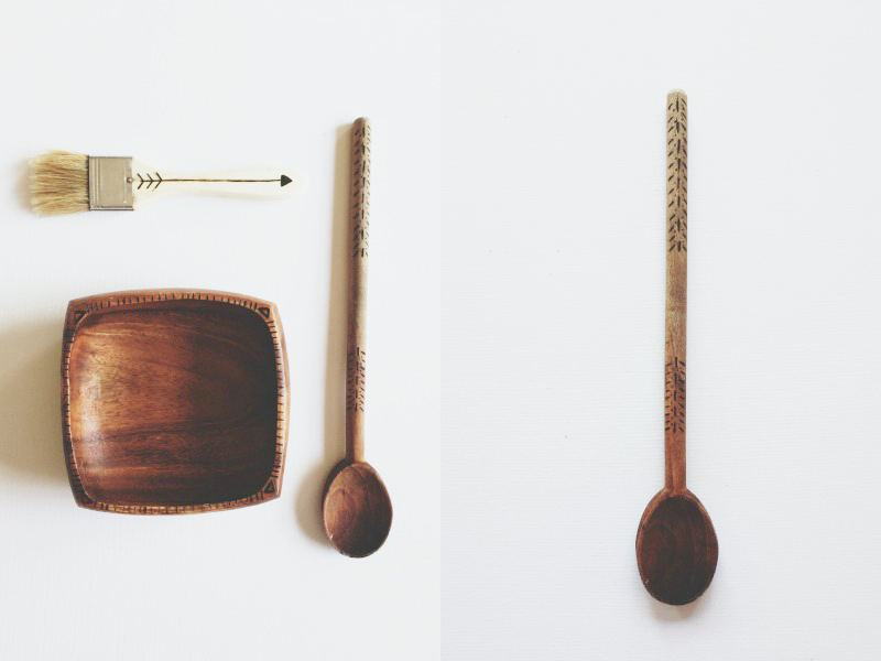 Wood Burning Kitchen Utensils