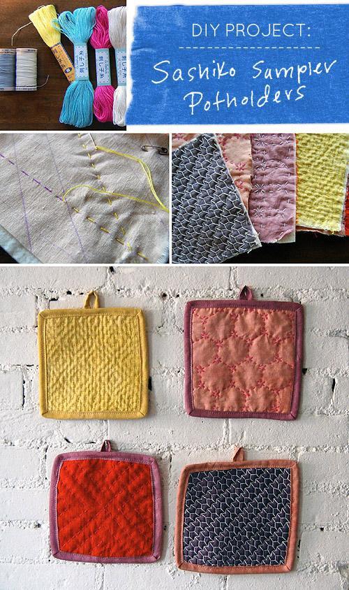 Sampler Potholders