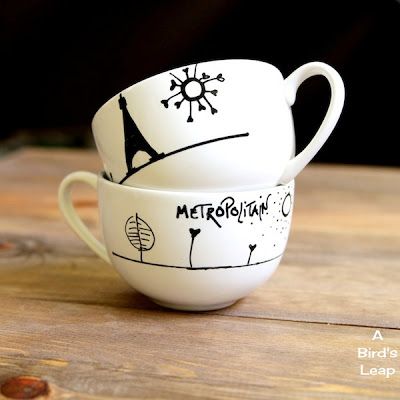 Paris Cappuccino Cups
