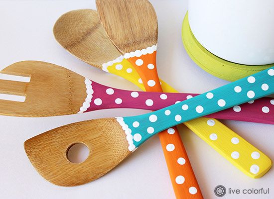 Color your Kitchen Utensils