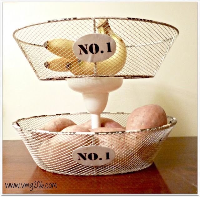 Tiered Kitchen Basket