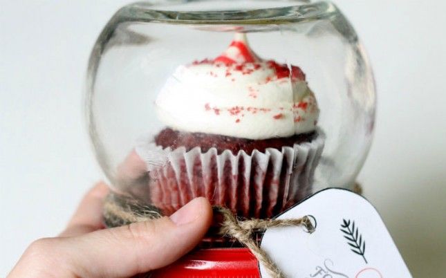 Cupcake Gift Jar