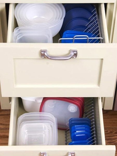 CD Rack Lid Storage