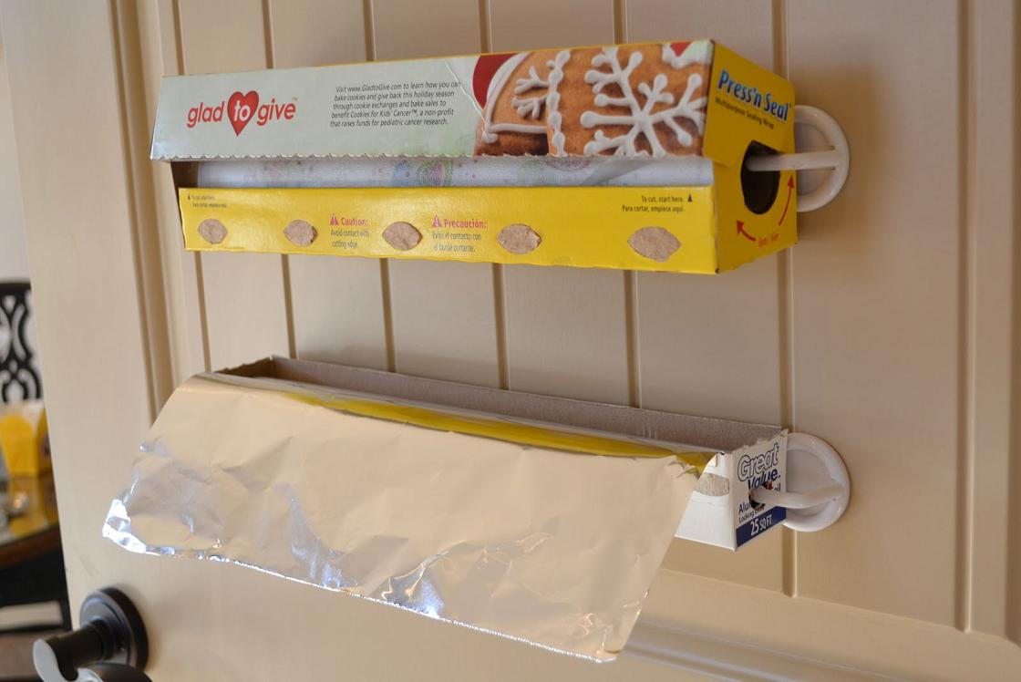 How to Store Foil and Plastic Wrap