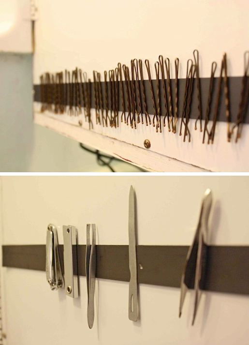Magnetic Strip Bathroom Storage