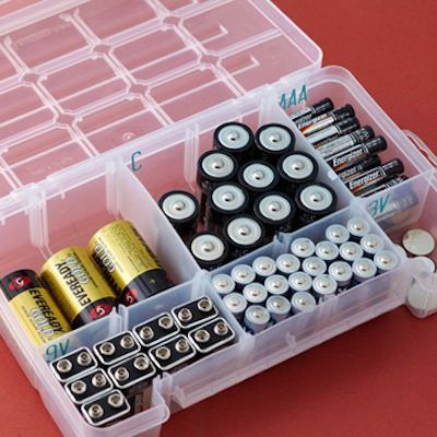 Tackle Box Battery Storage