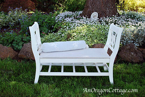 Make A French-Style Bench From Old Chairs