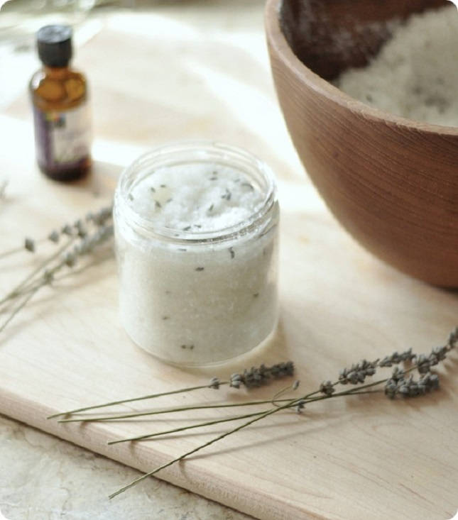 Lavender Sea Salt Scrub