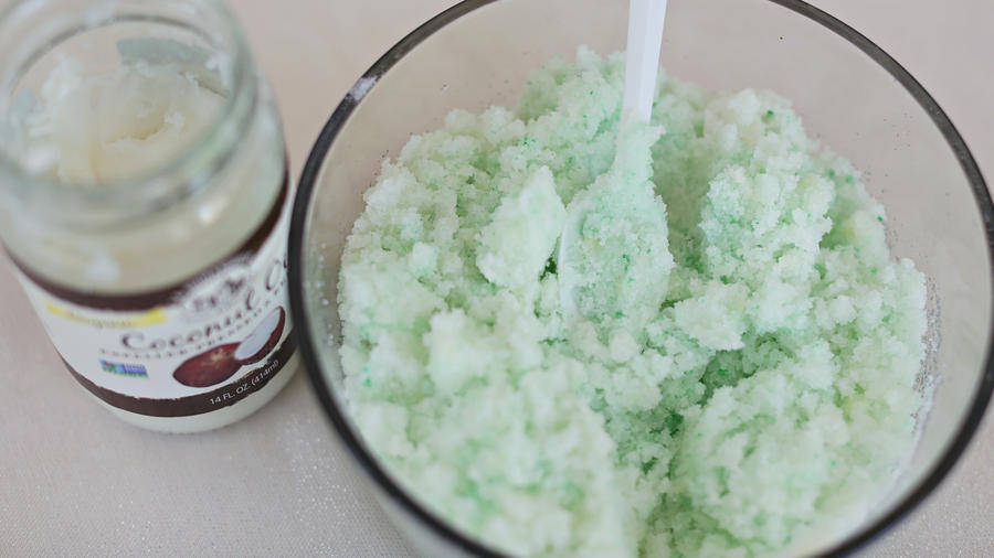 Whip Up a Mint Sugar Facial Scrub