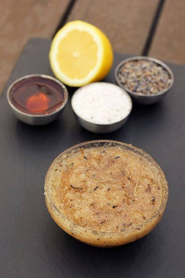 Honey Lemon Lavender Face Scrub