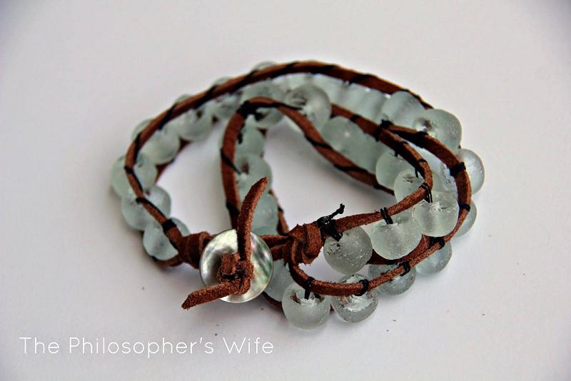 Glass Beads Wrap Bracelet